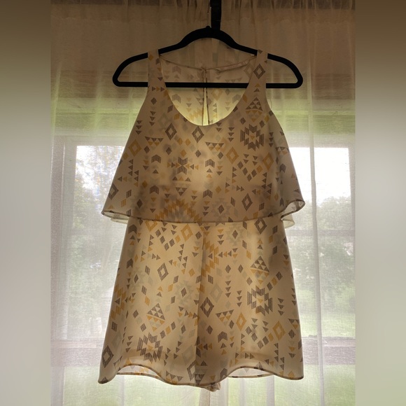 Zara Printed Romper - Picture 5 of 5